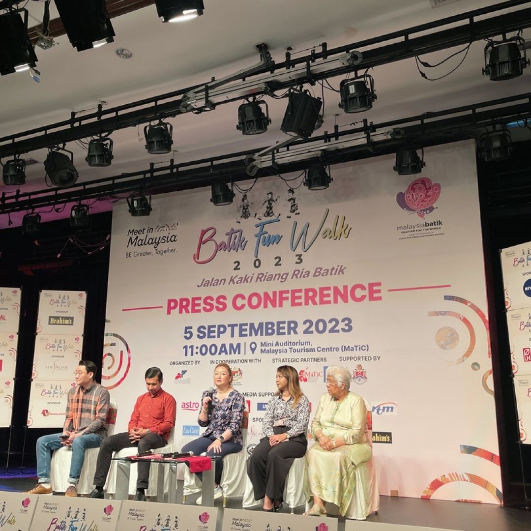 Sidang Media Batik Fun Walk 2023