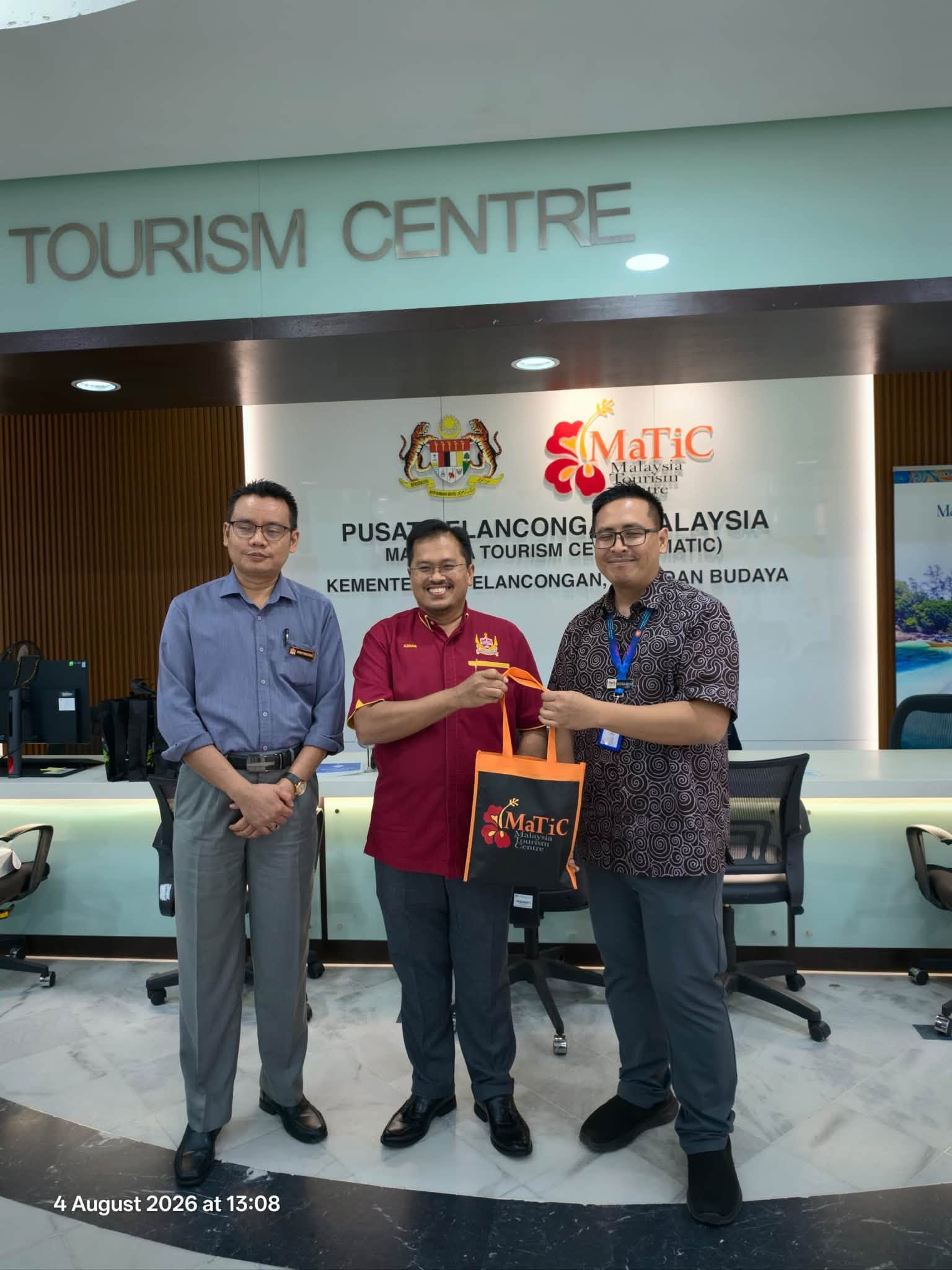Lawatan Ilmiah Pelancongan & Kebudayaan Majlis Bandaraya Diraja Klang (MBDK) ke MaTiC