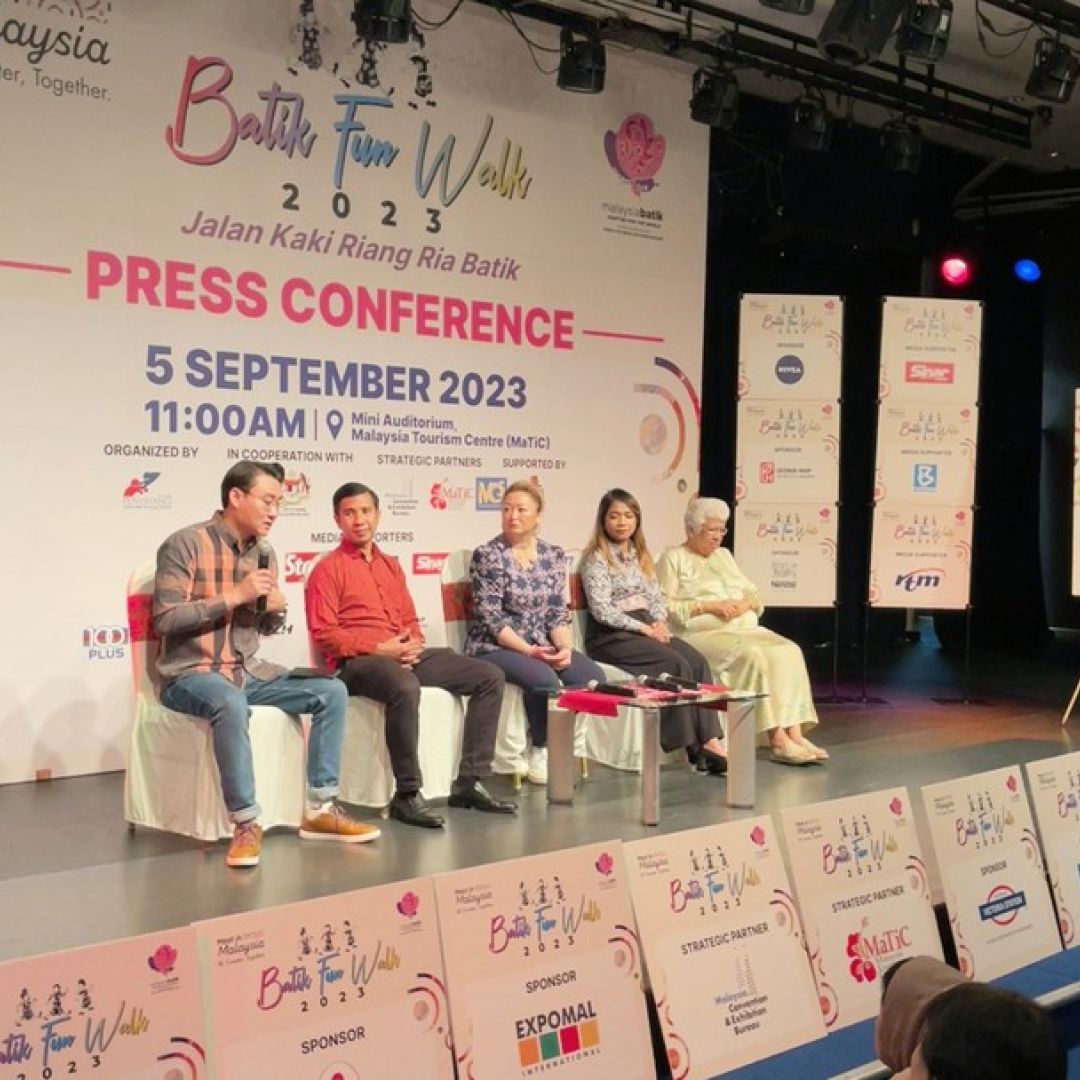 Sidang Media Batik Fun Walk 2023
