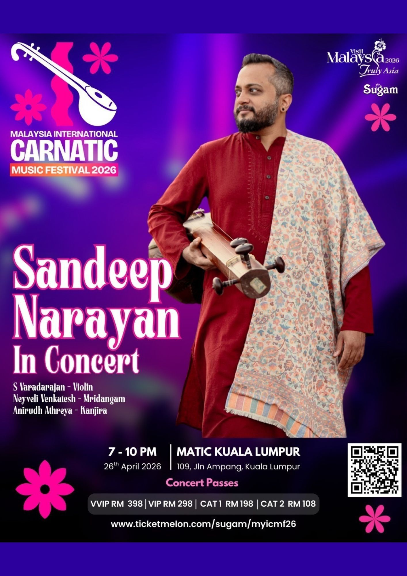 Sandeep Narayan in Concert