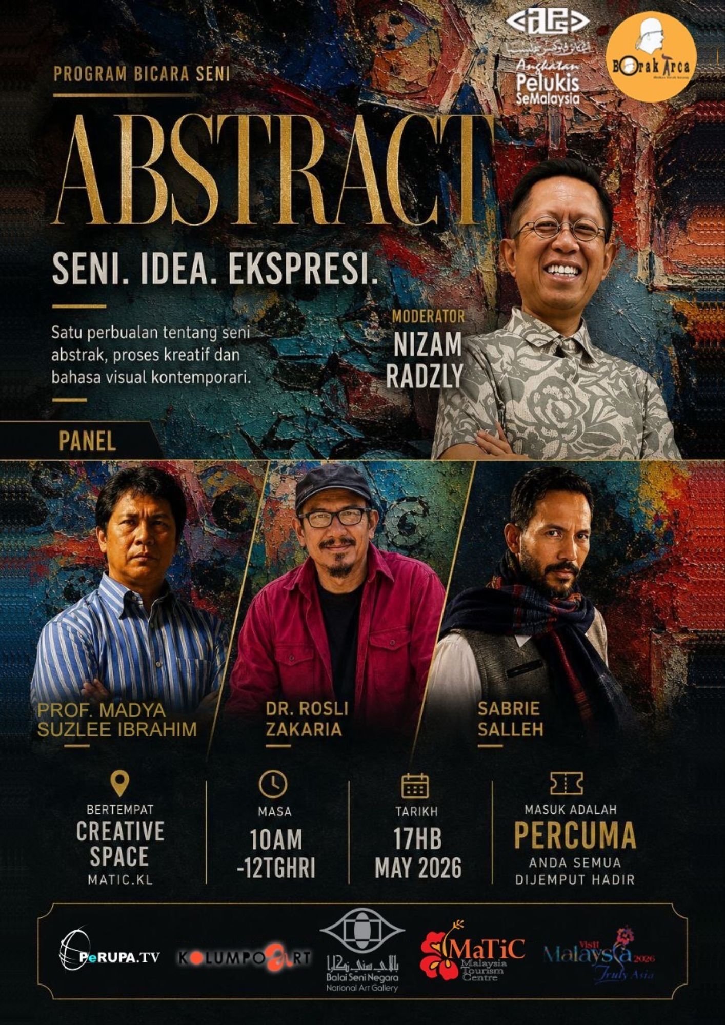 Abstract: Seni. Idea. Ekspresi
